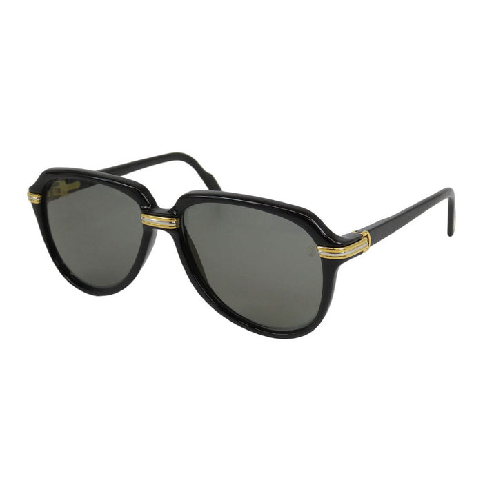 CARTIER 
1545302 アビエーター 
ロゴ サングラス