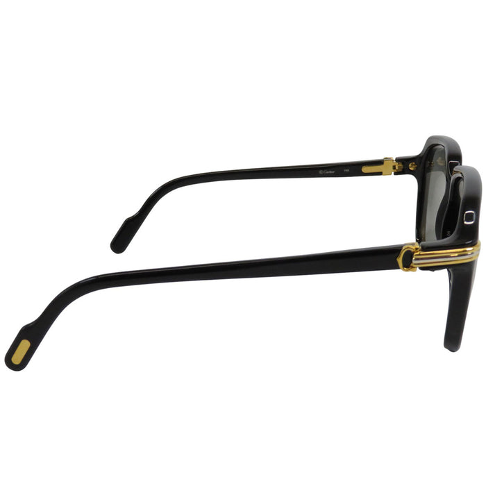 CARTIER 
1545302 アビエーター 
ロゴ サングラス
