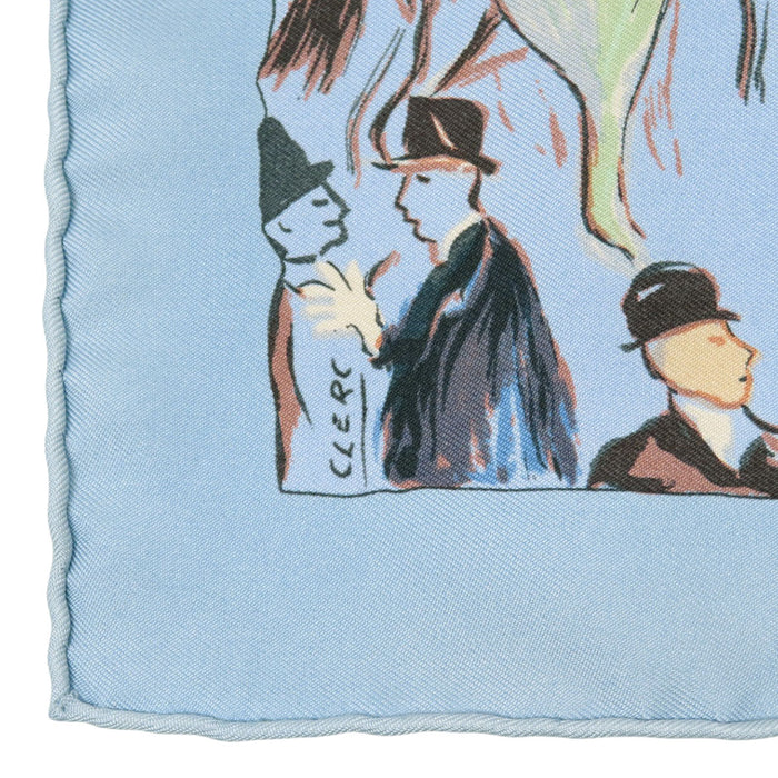 HERMES 
シルク 馬 
ガヴロッシュ パドック スカーフ