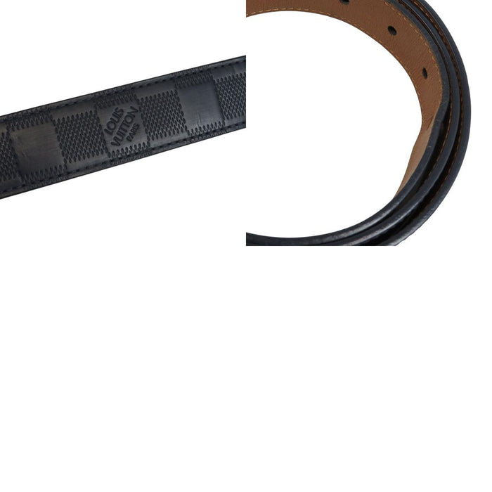 LOUIS VUITTON 
LV ロゴ レザー 30MM 
ダミエ アンフィニ ベルト