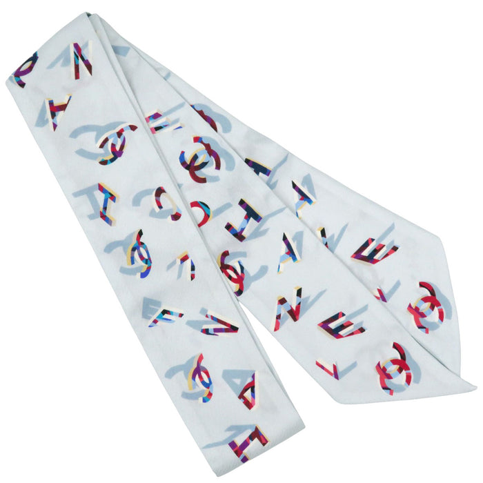 CHANEL 
COCO CC ロゴ シルク 
ココマーク スカーフ