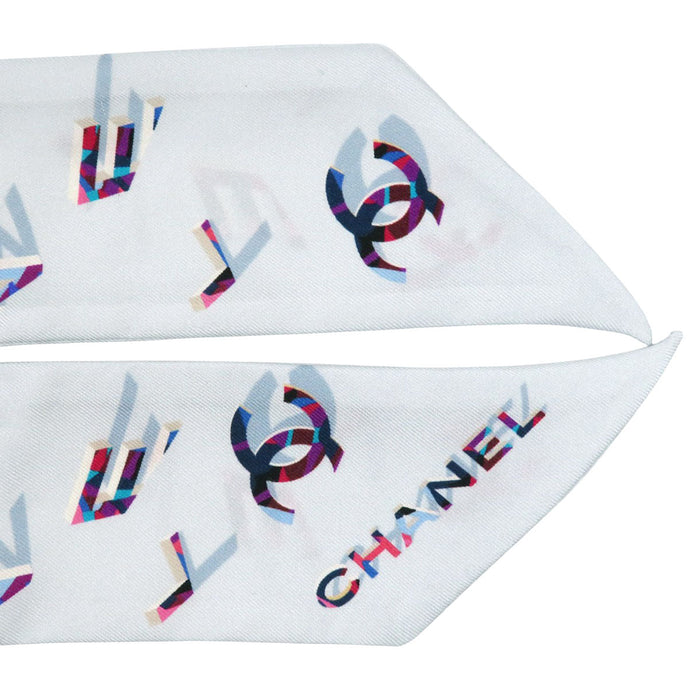 CHANEL 
COCO CC ロゴ シルク 
ココマーク スカーフ