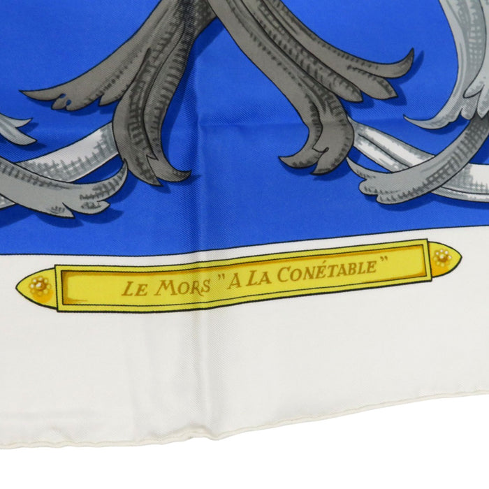 HERMES
Scarf Large Silk
Carré 90 LE MORS A LA CONETABLE Elegance of the Bit