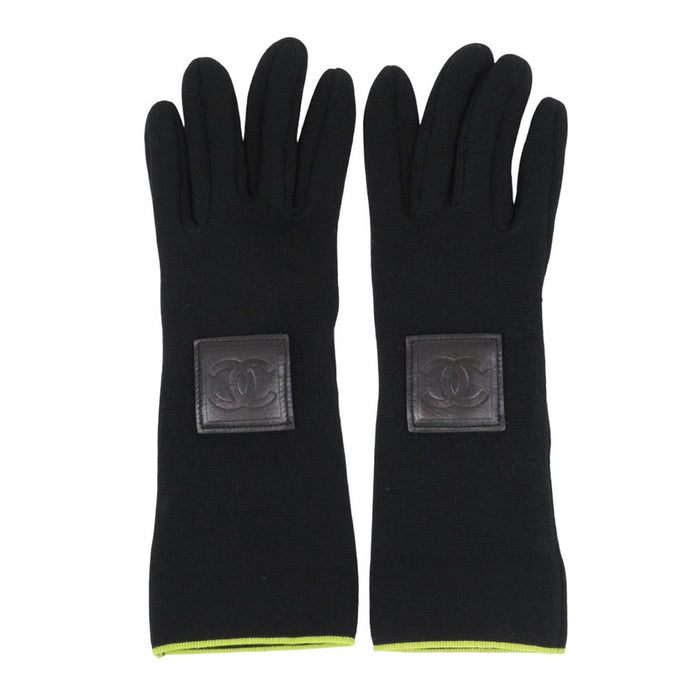 CHANEL 
COCO CC ロゴ ニット ウール 
ココマーク グローブ 
スポーツ