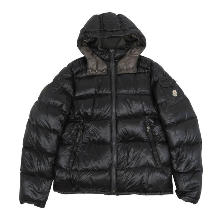 MONCLER 
ワッペン ナイロン ダブルジップ 
ZIN ダウンジャケット