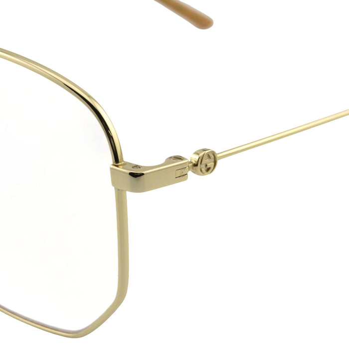 GUCCI 
インターロッキングG UVカット 
ポリゴン型 クリアレンズ サングラス