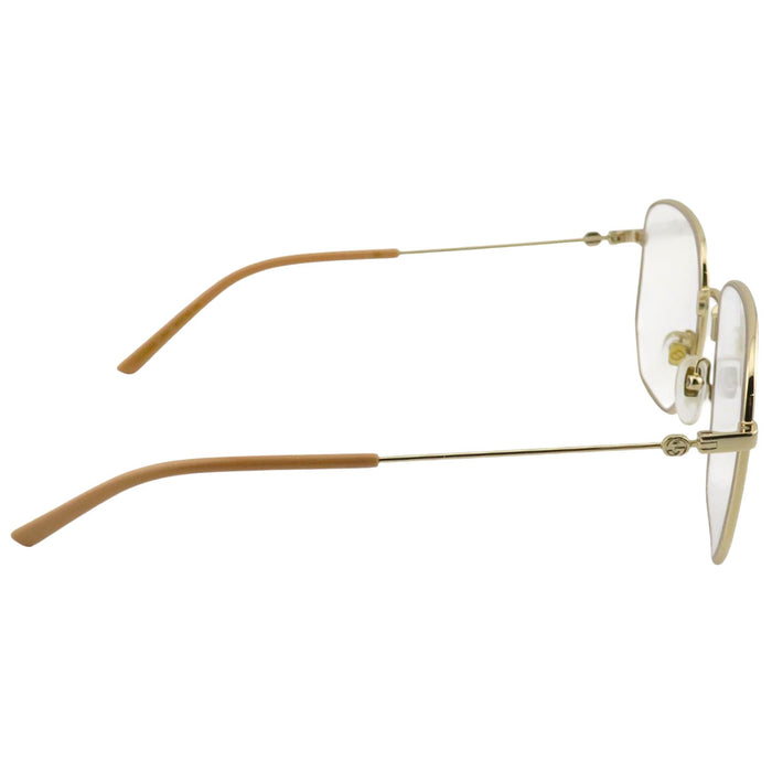 GUCCI 
インターロッキングG UVカット 
ポリゴン型 クリアレンズ サングラス