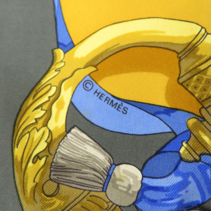 HERMES 
スカーフ 大判 シルク 
カレ 90 FERRONNERIE 鉄細工