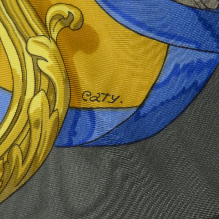 HERMES 
スカーフ 大判 シルク 
カレ 90 FERRONNERIE 鉄細工