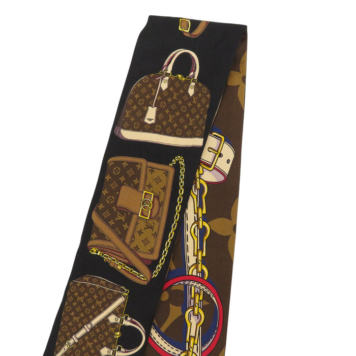 LOUIS VUITTON 
LV シルク 
バンドー トリビュートトゥ スカーフ 
モノグラム