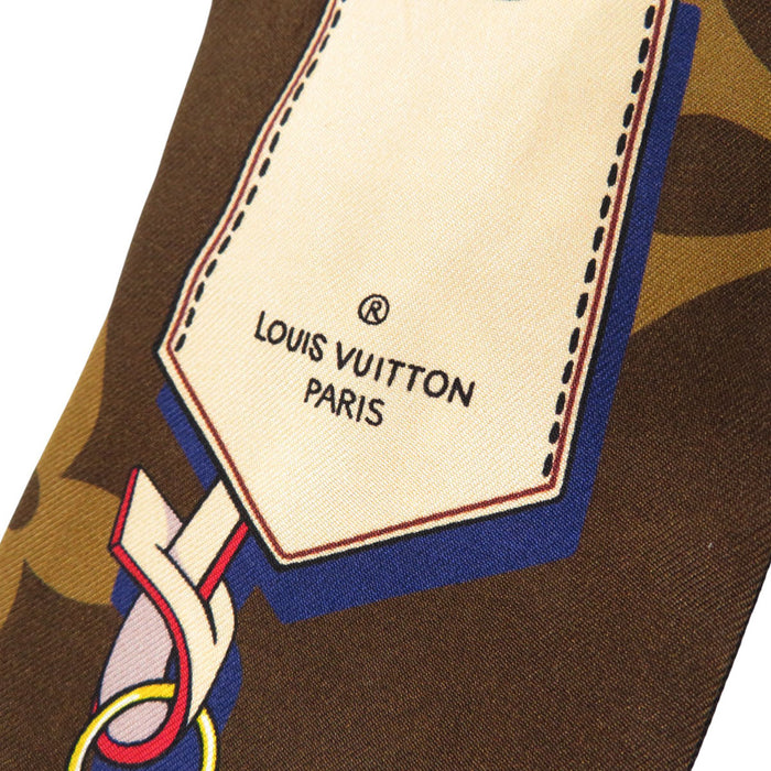 LOUIS VUITTON 
LV シルク 
バンドー トリビュートトゥ スカーフ 
モノグラム