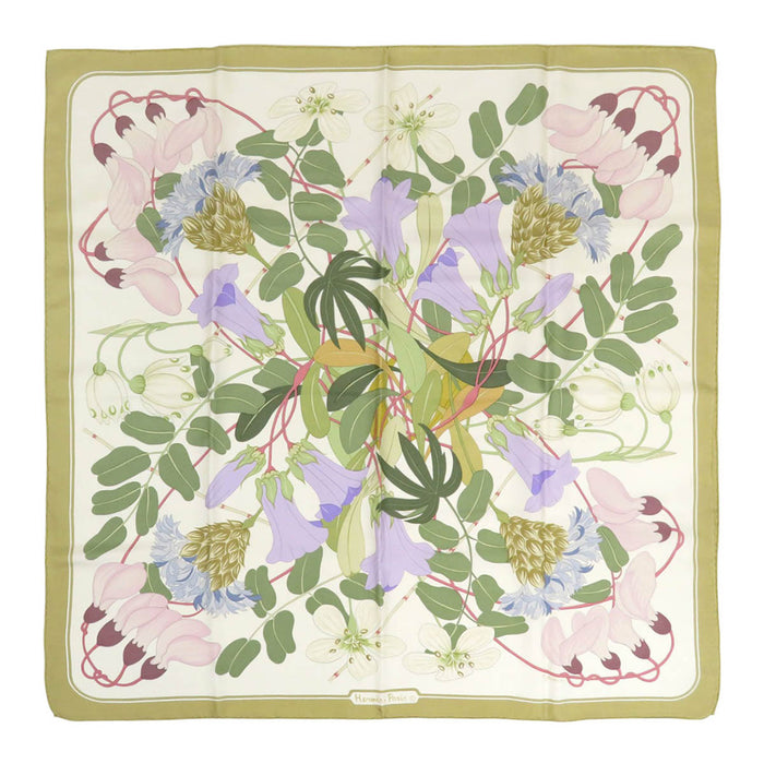 HERMES 
Large silk 
Carré 90 Flora Graeca Greek flowers
