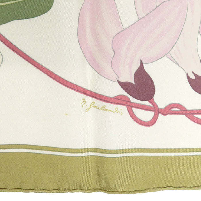 HERMES 
Large silk 
Carré 90 Flora Graeca Greek flowers