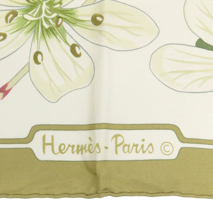 HERMES 
Large silk 
Carré 90 Flora Graeca Greek flowers