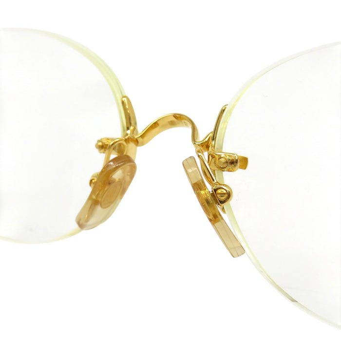 CARTIER 
ロゴ 
リムレス ツーポイント アイウェア