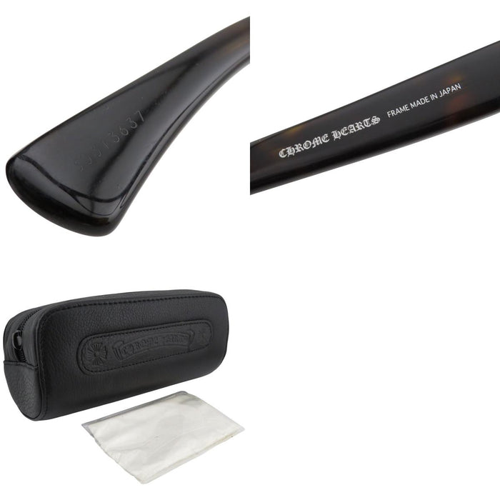 CHROME HEARTS 
Fer à cheval CH plus croix 
GITTIN ANY BS flare temple lunettes