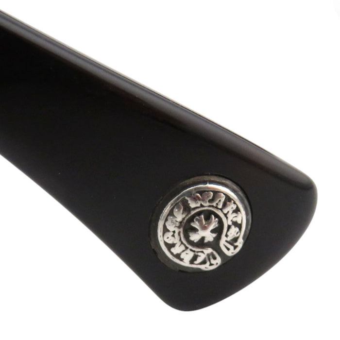 CHROME HEARTS 
Fer à cheval CH plus croix 
GITTIN ANY BS flare temple lunettes