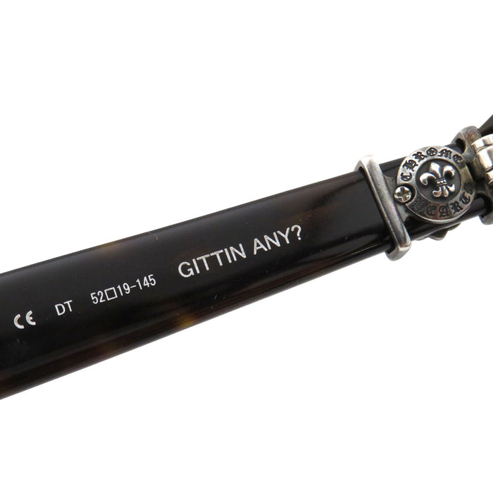 CHROME HEARTS 
Fer à cheval CH plus croix 
GITTIN ANY BS flare temple lunettes