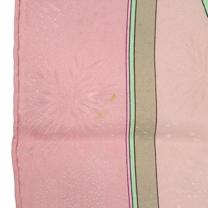 HERMES 
Logo large silk 
Carré 90 FEUX D’ARTIFICE Art of fireworks