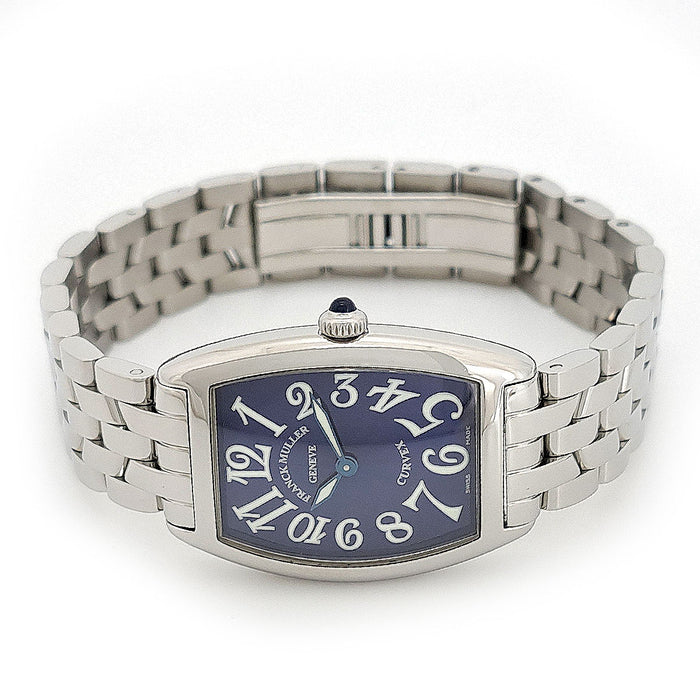 FRANCK MULLER 
Tonneau Courbe 
Avec boîte et garantie