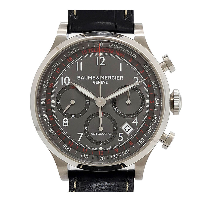 Baume & Mercier 
ケープランド クロノグラフ 
箱ギャラ付