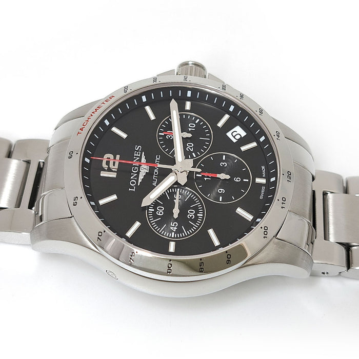 LONGINES 
コンクエスト クロノグラフ 
箱ギャラ付