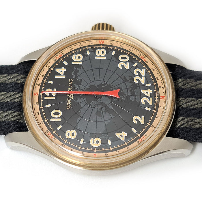 MONTBLANC 
1858 オートマティック 24H コンパス 
箱ギャラ付