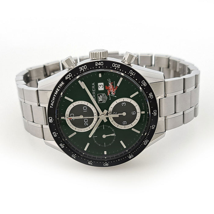 TAG HEUER Carrera Chronograph Toscana Hill Road with Box