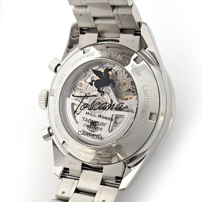 TAG HEUER Carrera Chronograph Toscana Hill Road with Box