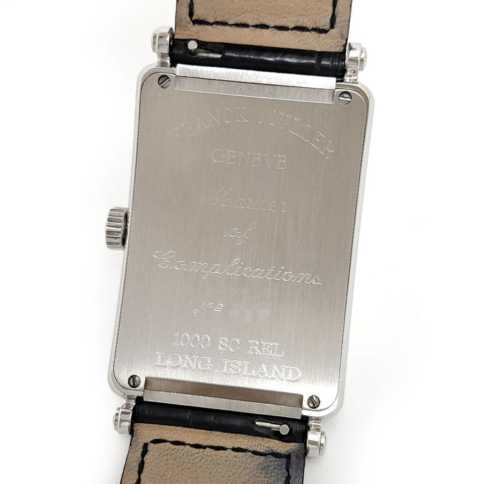 FRANCK MULLER Long Island Silver Relief with Box