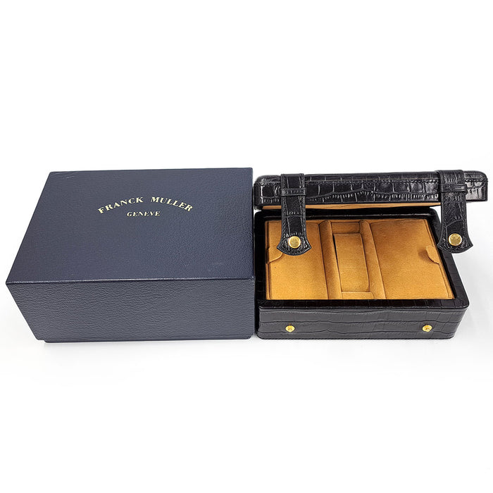 FRANCK MULLER Long Island Silver Relief with Box