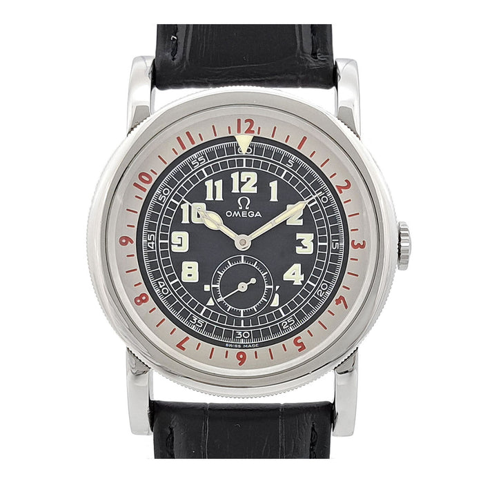 OMEGA 
Collezione Museo Orologio da Pilota 
con scatola e garanzia