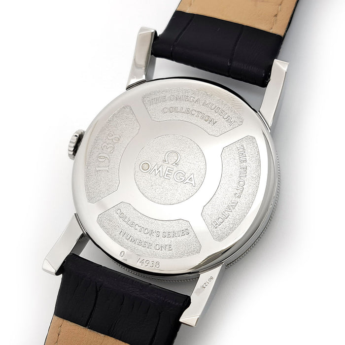 OMEGA 
Collezione Museo Orologio da Pilota 
con scatola e garanzia