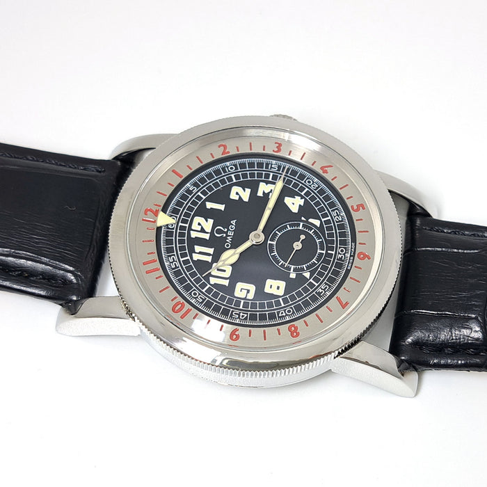 OMEGA 
Collezione Museo Orologio da Pilota 
con scatola e garanzia