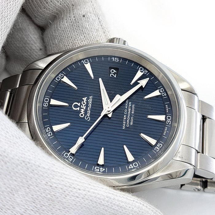 OMEGA Seamaster Aqua Terra Master Co-Axial with Box and Warranty Card