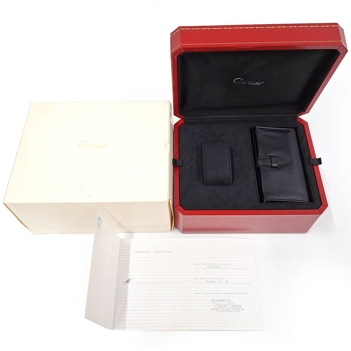 CARTIER Roadster LM with box and warranty card
