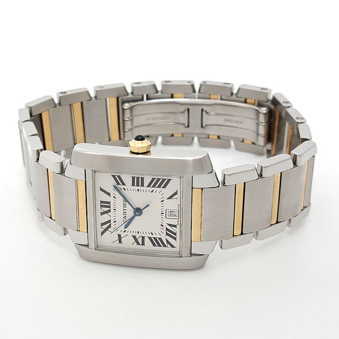 CARTIER 
Tank Française LM 
con scatola e garanzia