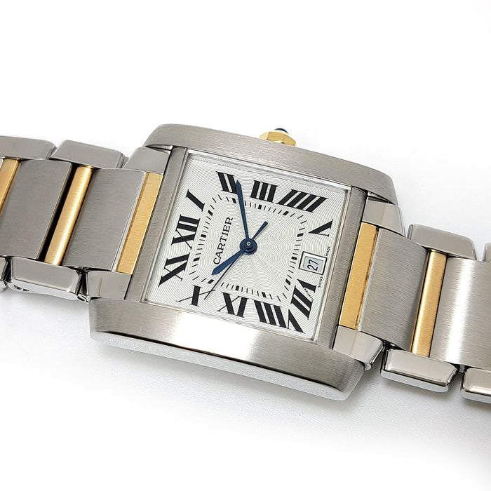 CARTIER 
Tank Française LM 
con scatola e garanzia