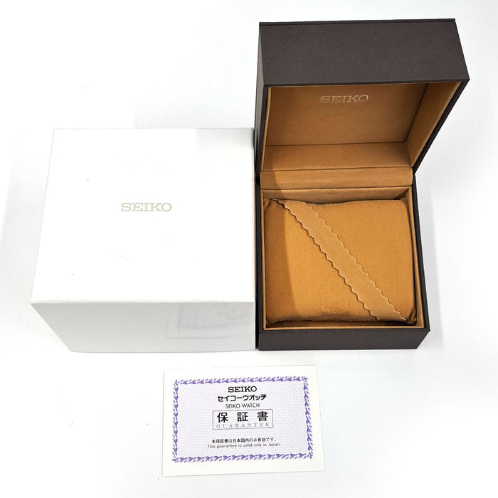 SEIKO
Presage Mechanical Baby GS
With box and warranty card