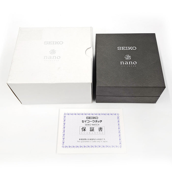 SEIKO 
ナノユニバース別注 
箱ギャラ付