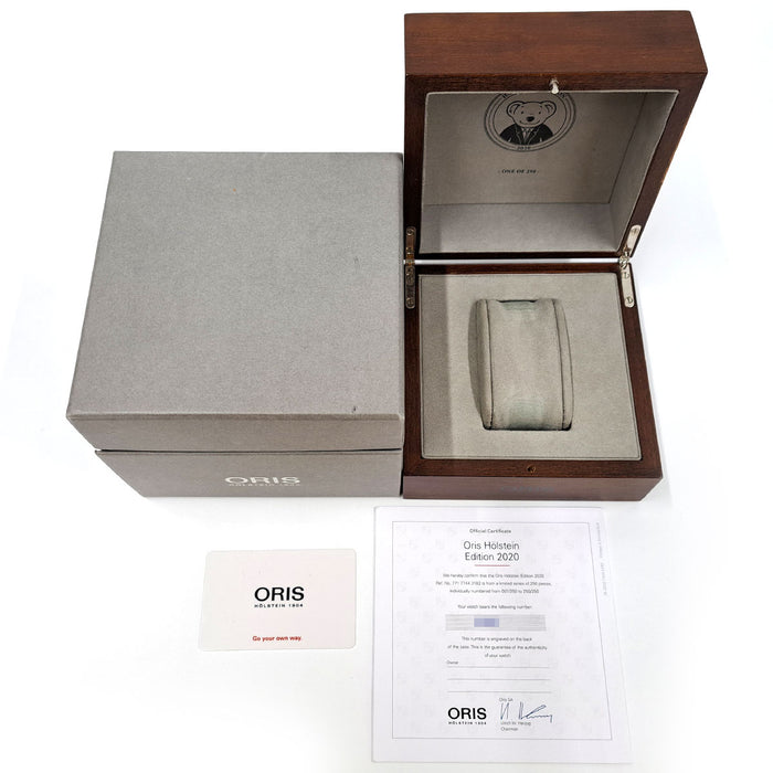 ORIS 
ダイバーズ65 クロノグラフ ヘルシュタイン エディション2020 
箱ギャラ付