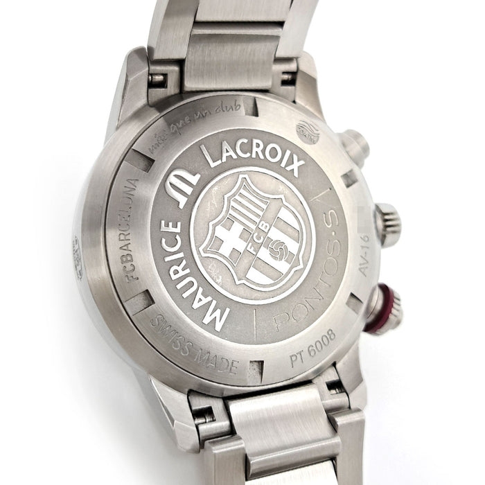 MAURICE LACROIX 
FC Barcellona Pontos S 
Con scatola e garanzia