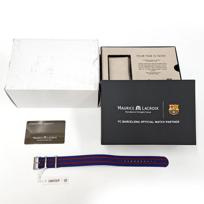 MAURICE LACROIX 
FC Barcellona Pontos S 
Con scatola e garanzia