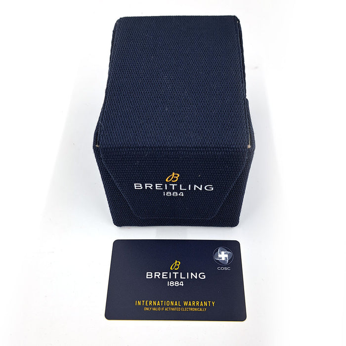 BREITLING
Navitimer 41
With box and warranty card