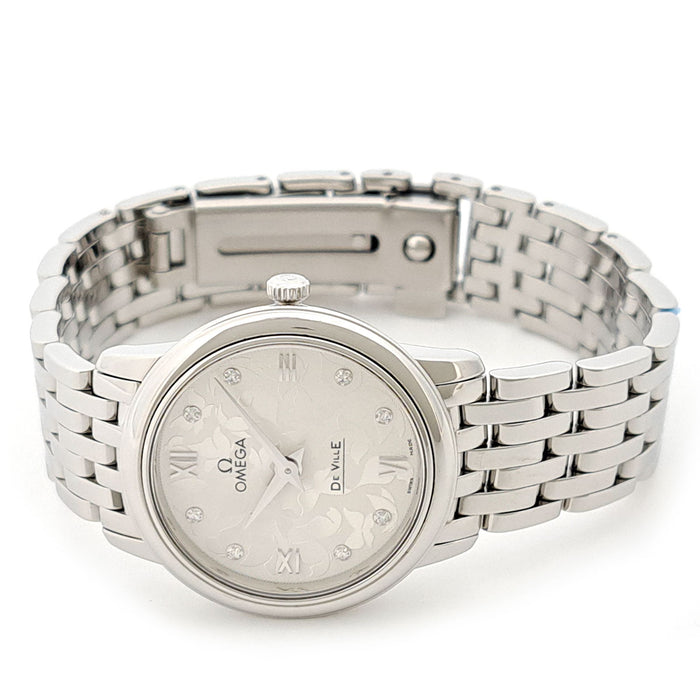 OMEGA De Ville Prestige Butterfly with Box and Warranty Card