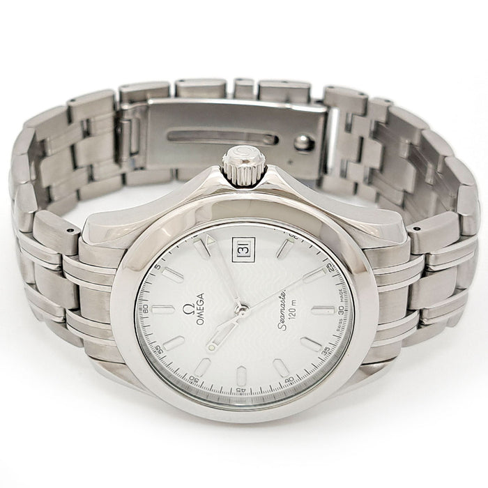 OMEGA 
シーマスター 120M ホワイトダイヤル