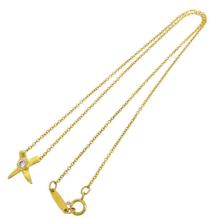 TIFFANY&Co. 
Kiss Diamond Necklace