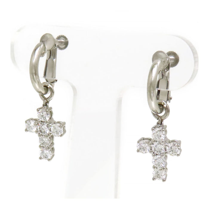 Gimel 
Cross Motif Earrings