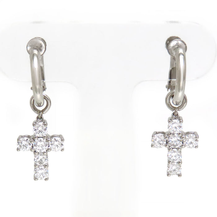 Gimel 
Cross Motif Earrings