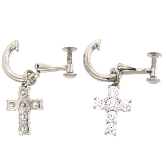 Gimel 
Cross Motif Earrings